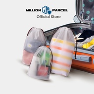 Transparent Drawstring Pouch Bag | Drawstring Bag | Gift Bag | Plastic Travel Bag | Make up bag | St