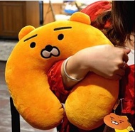kakao friends Ryan 公仔 卡通 頸枕 U型枕 枕頭 午睡 辦公室 旅行 飛機