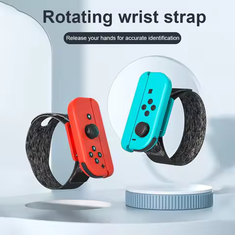 For Nintendo Switch Just Dance Game Accessories for Joy-Con Controller Armband Adjustable Elastic Wr