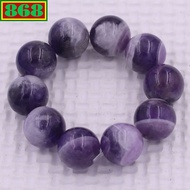 Purple stone bracelet from 8mm to 16mm, 108 beads, bead bracelet