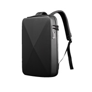 BANGE PC Hard Shell Anti-Thef กระเป๋าเป้สะพายหลังแล็ปท็อปกันน้ำ Men Business Travel Anti-Collision ก