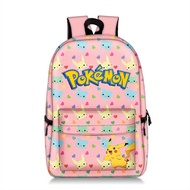 【SPOT EXPRESS】 Pokemon Childrens School Backpack Storage Bag Kawaii Pikachu Pencil Case Anime Doll T