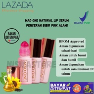 Natural Pink Lip Serum by Mad One Lip Serum / Pemerah Pencerah Bibir Pink Alami Pemerah Bibir Hitam 