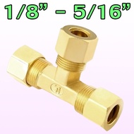 64-2 1/8′′ 64-3 3/16′′ 64-4 1/4′′ 64-5 5/16′′ Three-Way Brass Eyelet