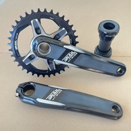 Mountain bike crank CNC Hollow integrated crankset GXP Direct mount crankset 34 36 38T