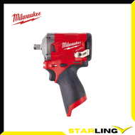 MILWAUKEE M12 FUELTM Gen II 1/2" Stubby Impact Wrench w/6.0 & 3.0Ah Battery