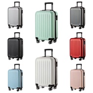 Macaron Simple Design Luggage Travel Bags Suitcase 16"20"24"Ready Stock Bag Bagasi
