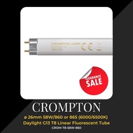 [KLS Lighting] Crompton T8 Linear Fluorescent Tube 58W 6000K / 6500K Daylight G13