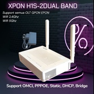 Xpon dual band h1s-2 support uplink lan