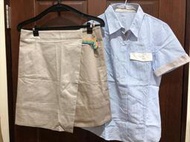 ♥玩美主題趴♥ A29 2件 送黑絲 30腰 中華電信制服套裝 公司制服套裝 二手制服 OL套裝 外拍服裝