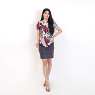 Women's Batik Dress - Women's Batik Dress 018 Mrs1 Dress Batik Modern Batik Dress Women