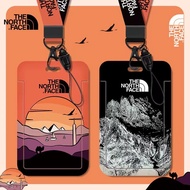 The north face พร้อมส่ง พวงกุญแจ บัตรรถบัส บัตรนักเรียน บัตรนักเรียน ป้ายชื่อ บุคลิกภาพ สไตล์เรียบง่