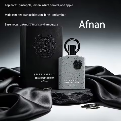 Afnan Supremacy Collector's Edition Eau De Parfum 100ml Pineapple Bergamot White Flower Orange Bloss