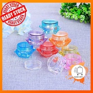 🔥READY STOCK 5g Diamond Shape Cosmestic Jar Cosmetic Container, Kosmetik Jar 5gram Diamond Shape Cosmetic Jar