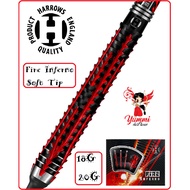 Harrows Dart Soft Tip - Fire Inferno Tungsten 90% (18G 20G)