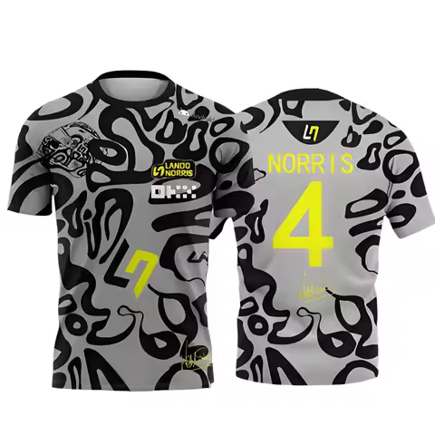 Camiseta con cita de Witty Lando Norris | Ropa de humor inspirada en LN4 | Top casual transpirable p