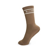 Bahe Womens Studio Grippy Crew Socks (Quicksand) - Sports Direct