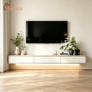 🔥Alidola🔥Ready Stock 140/160/180CM Light Luxury Wall-mounted TV Cabinet 2-3 Door kabinet TV Up to 55