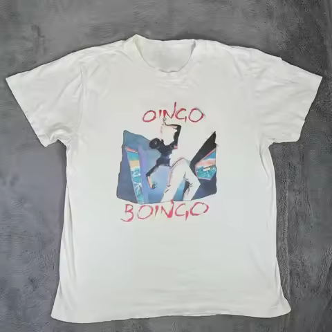 Oingo Boingo Band White T Shirt Full Size S 5Xl Tt356
