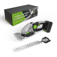 🚛🚛จัดส่งฟรี Mekitor กรรไกรตัดกิ่งไม้ไฟฟ้า 2-in-1 เครื่องตัดหญ้าไร้สาย24Vพร้อมแบตเตอรี่ เครื่องมือทำส