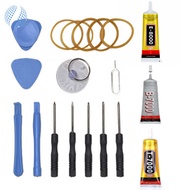 B7000 E8000 T7000 Strong Adhesive Glue Set 3ml-110ml with 11pcs DIY Tools for Mobile Stickers