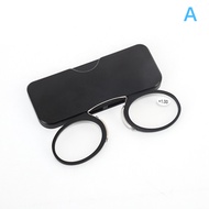 yemu MALL Stick On Phone Mini Clip Nose Bridge Reading Glasses Ultra Thin Reading Glasses