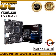 ASUS PRIME A520M-K AMD AM4 Socket for AMD Ryzen motherboard with M.2 support Gaming Motherboard