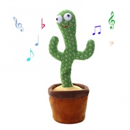 Cactus Plush Toy Electric Stuffed Plant Toy Without Battery