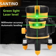 SANTINO 5 Line 12 Line 16 Line Laser Level Automatic Adjustable 360 Rotary RED GREEN Lazer Level