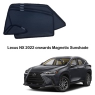 Magnetic Sunshades for Lexus NX 2nd Generation (AZ20) - (From Year 2021 onwards)