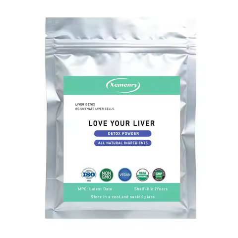 Liver Detox Cleanse Powder 42 Servings with Milk Thistle Turmeric Liver Supplement Drink for Liver H