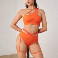 Menodora Women's Asymmetric Hollow Out Neckline Tight Sleeveless Top, Suitable For Pole Dancing Club