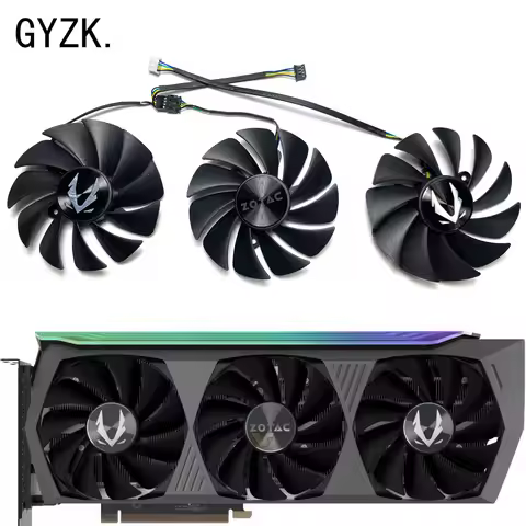 GA92S2U CF9015H12S GPU RTX3080 RTX3090 cooling Fan For Zotac RTX 3070Ti 3080 3080TI 3090 OC Trinity 