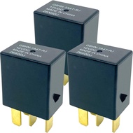 3-Pack G8HN-1A4T-RJ Relay – 30A 12VDC 4-Pin SPST Automotive Relay – Serasi dengan Kereta & Motosikal