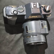 canon T50 佳能  + AC 35-70/3.5-4.5 ZOOM 35mm 70mm 35 70 FD 功能全正常 鏡頭在此...