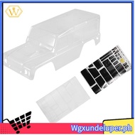 【W】324Mm Wheelbase D110 Clear Body Shell Kit for 1/10 RC Crawler Car  TRX4 -4 Upgrades Parts Accesso