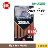 Rokok ZIGA TEH MANIS 12 BATANG - Djarum Kretek Filter Slop Pak
