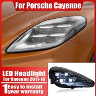 Car LED Headlights 2011 2013 2014 2015 2016 2017 2018 Upgrade 2019-2024 Headlamp For Porsche Cayenne