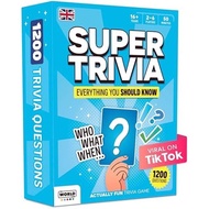 Suitable for Adult Super Knowledge Questions and Answers Games, Including 1200 Questions-Adult Fun B