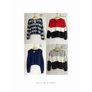 Fuzzy knit