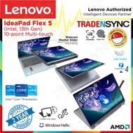 👍🔥LENOVO IDEAPAD FLEX 5I | 2-IN-1 TOUCH SCREEN | NEW 2023 | Intel &amp; AMD CPU | 16GB | 512GB SSD | 2YRS Premium Care