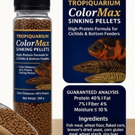 TROPIQUARIUM COLOR MAX 200g hi protein sinking pellets