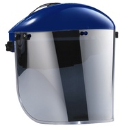 🆕 1+1 Series BLUE EAGLE Safety Browguard ABS Holder B1YE + FCR3 Aluminized Face Shield Visor, Certif