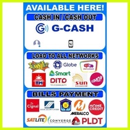 ♞,♘,♙Gcash Tarpaulin Bills Payment/Bills Payment/Bank Transfer