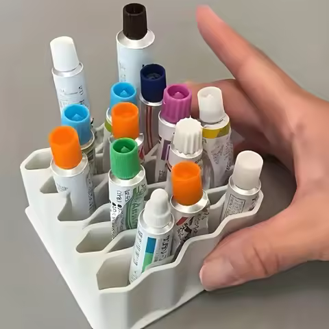 1 PCS Ointment Storage Box Ointment Desktop Storage Device 32 Compartments Storage Durable Sturdy Sp