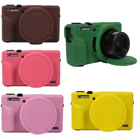 G7XIII Soft Silicone Armor Camera Body Case For Canon G7X III G7X Mark III G7X3 Rubber Protection Co