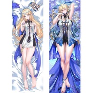 Anime Wuthering Waves Cartethyia Double-Sided Print Hing Body Pillowcase Otaku Cosplay Pillow Cover