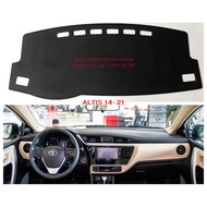 Thảm Taplo Da vân Carbon cao cấp xe TOYOTA: VIOS ALTIS CROSS INNOVA FORTUNER