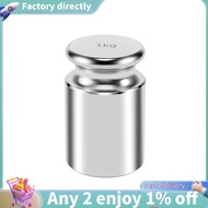 Calibration Weight for  Digital Scale, Carbon Steel, Chrome Finish, 1000G (1KG WGT)