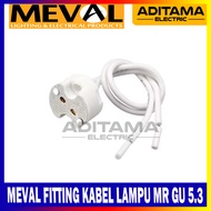 MR16 MR 16 GU 5.3 LAMP FITTINGMeval MR GU5.3 HALOGEN STICK LAMP FITTING/